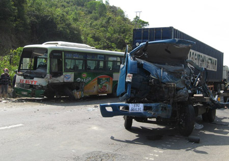 Hiện trường vụ tai nạn