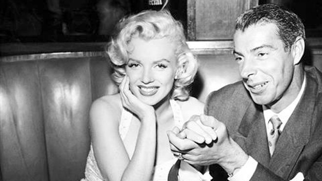 Marilyn Monroe và Joe DiMaggio khi còn hạnh phúc bên nhau