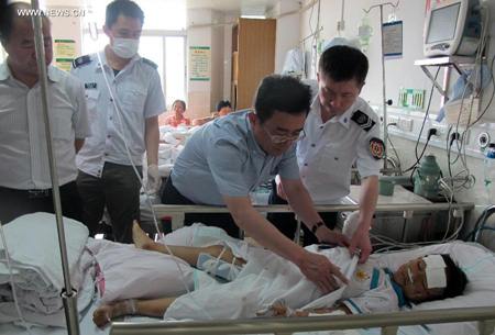 Chính quyền huyện Chengmai cho biết, họ đang tạm giữ những người phải chịu trách nhiệm về vụ tai nạn. 
