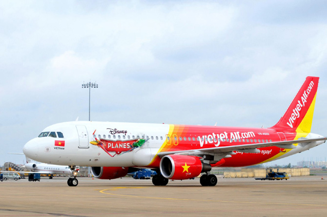 Vietjet Air đã có mặt tại sân bay Phú Quốc.