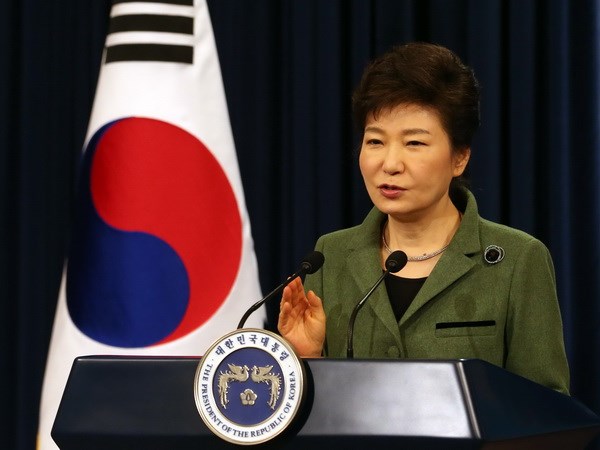 Tổng thống Park Geun-hye. (Ảnh: AFP/TTXVN)