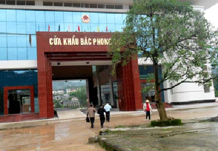 Cửa khẩu Bắc Phong Sinh (Ảnh: www.cpv.org.vn).