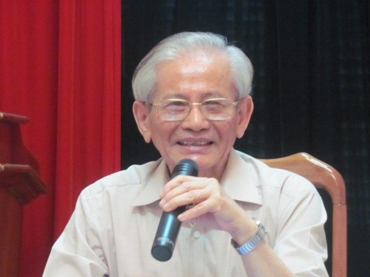 Giáo sư Phan Huy Lê. (Ảnh: Phạm Mai/Vietnam+)