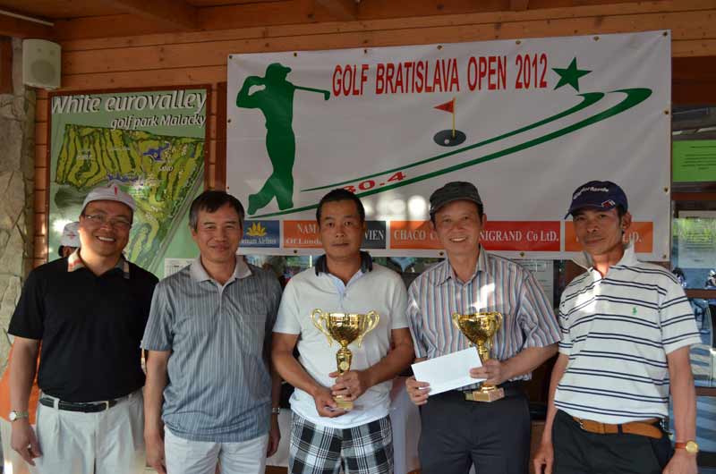 CLB Golf Slovakia tham gia giải Golf thường niên. 