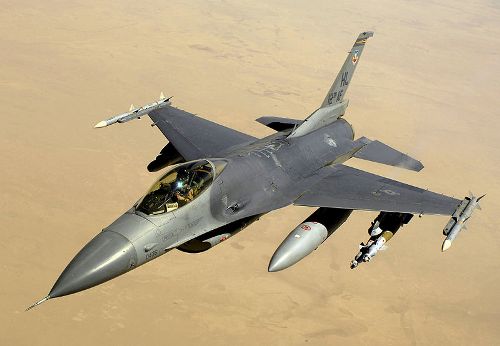 Chiến đấu cơ F-16 của Mỹ. Ảnh: Wikipedia