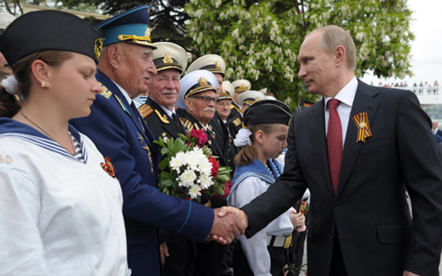 Tổng thống Nga Putin đã đến Crimea trong Ngày Chiến thắng 9.5.