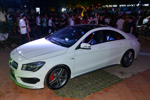 Mercedes CLA có thiết kế phá cách và trẻ trung. 