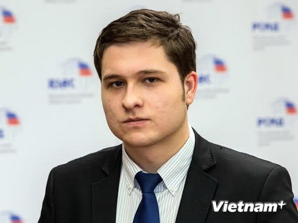 Ông Anton Svetov - Chuyên viên Hội đồng đối ngoại Nga. (Ảnh: Cao Cường/Vietnam+)
