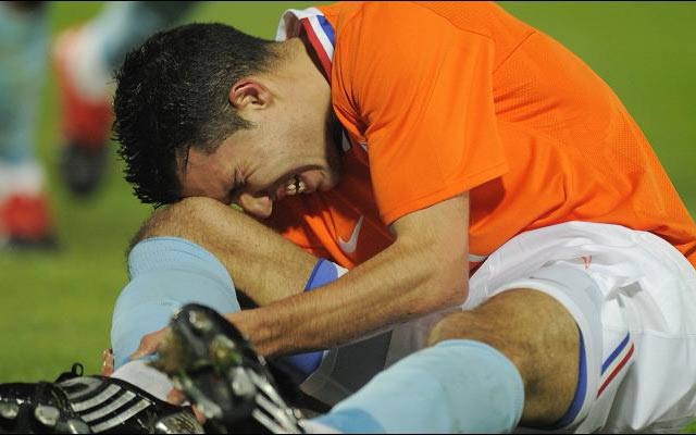 Các cổ động viên Hà Lan đang cầu mong thủ quân kiêm chủ công  Robin van Persie kịp bình phục chấn thương để dự World Cup 2014. 