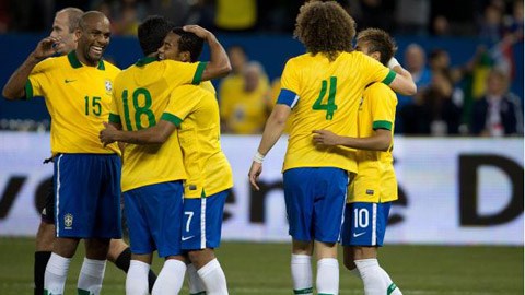 99% đội chủ nhà Brazil sẽ đoạt vé đi tiếp trên cương vị đội đầu bảng A