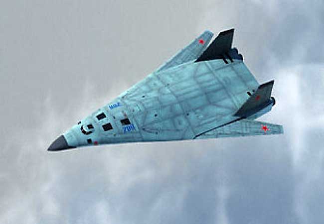 Mô hình máy bay ném bom tầm xa PAK-DA của Nga