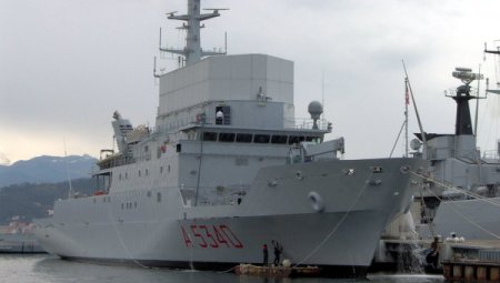 Tàu trinh sát Elettra của Italia sẽ tới Biển Đen thay thế cho tàu trinh sát của Pháp