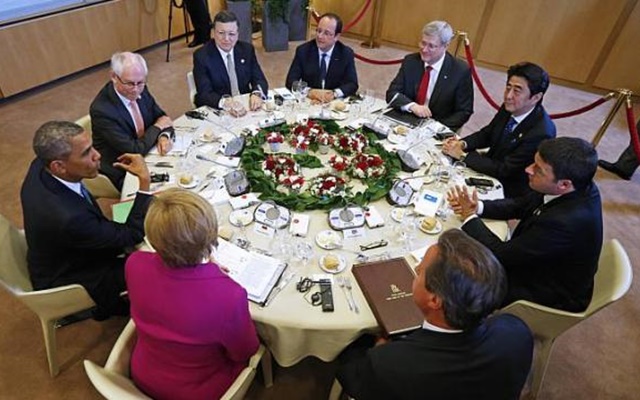 Nhóm lãnh đạo G7 họp tại 