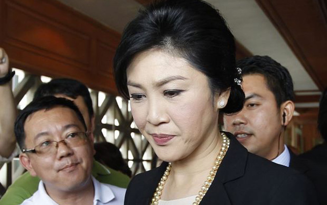 Bà Yingluck Shinawatra.