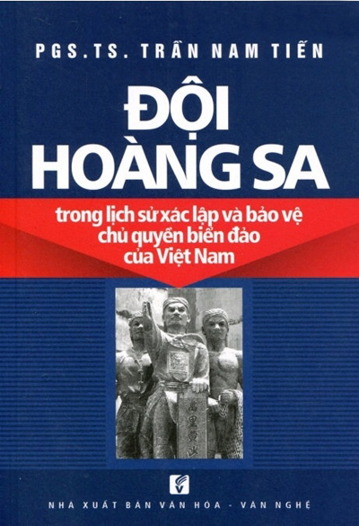  Bìa cuốn sách “Đội Hoàng Sa trong lịch sử xác lập và bảo vệ chủ quyền biển đảo Việt Nam”