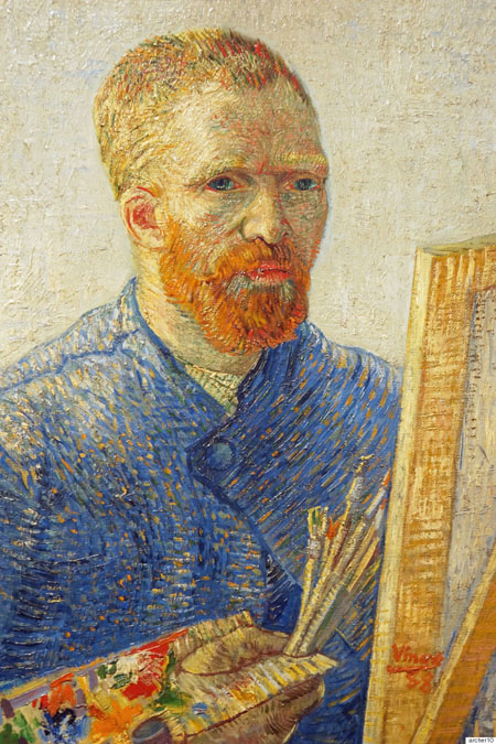 Van Gogh có thể bị mù màu