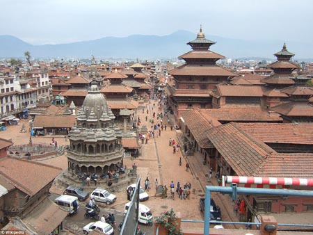 Tòa tháp Dharahara vừa bị xóa sổ vốn là một Địa danh Di sản Thế giới của UNESCO.