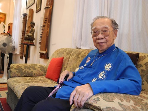 Giáo sư - Tiến sĩ Trần Văn Khê cả đời cống hiến cho nền âm nhạc cổ truyền dân tộc