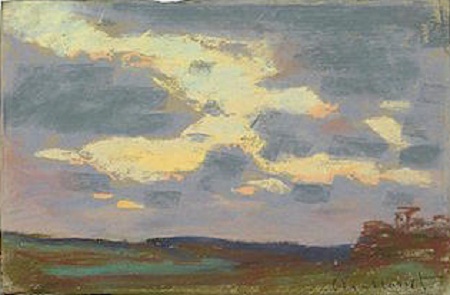 Hai bức tranh phấn màu khác của Monet mà nhà sưu tầm Jonathan Green đã mua.