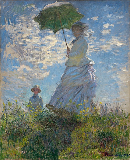 Người phụ nữ và chiếc ô che nắng (1875)