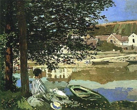 Bên bờ sông Seine (1868)