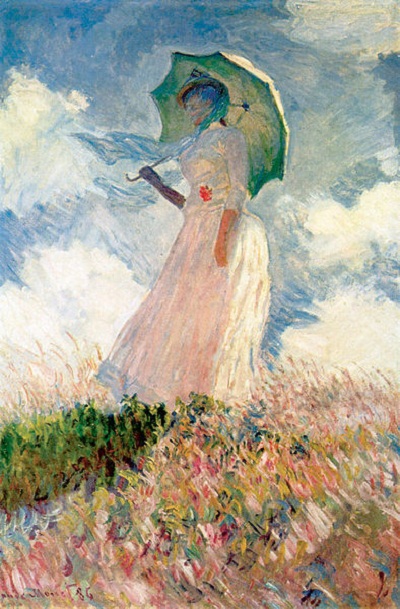 Người phụ nữ và chiếc ô che nắng (1886)
