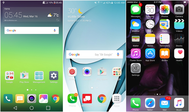 ban thich giao dien smartphone nao nhat lg g5, galaxy s7 hay iphone 6s? hinh anh 3