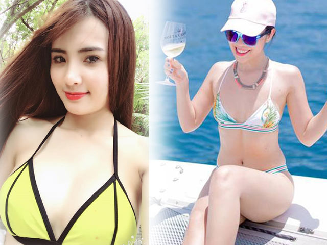 Em gái Công Vinh, Hà Anh gây choáng vì mặc áo tắm ”nuột” hơn siêu mẫu