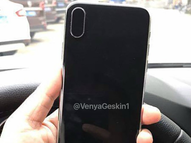 HOT: Lộ ảnh iPhone 8 với máy quét vân tay ở mặt trước