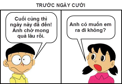 Trước và sau khi cưới Doremon chế sẽ nói lên sự khác biệt đáng kinh ngạc. Bạn sẽ bật cười đến nghiện nếu không tìm hiểu ngay hôm nay!