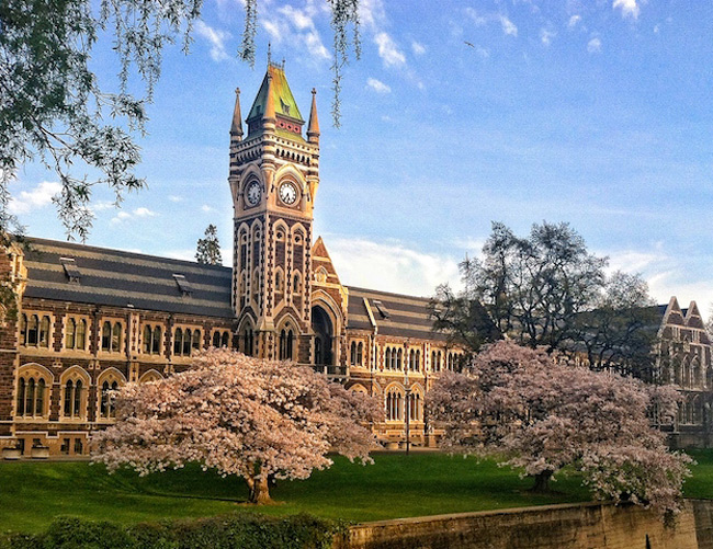 Ngây ngất với ngôi trường đại học đẹp nhất New Zealand