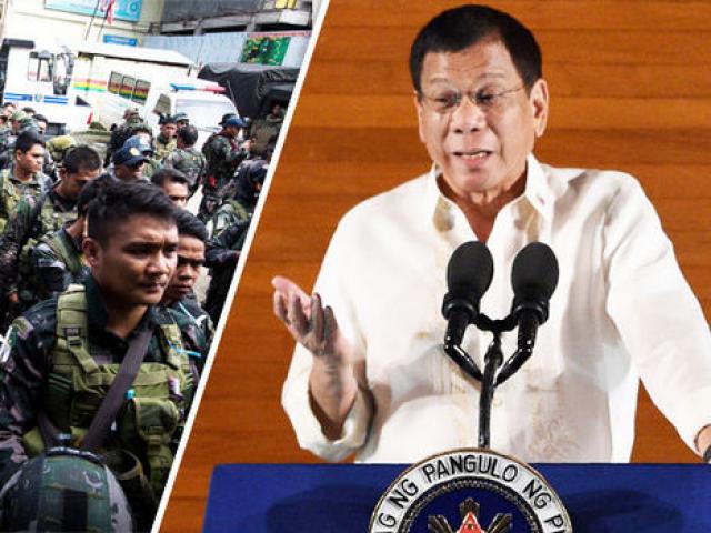 Ông Duterte hạ lệnh nghiền nát khủng bố IS ở Marawi