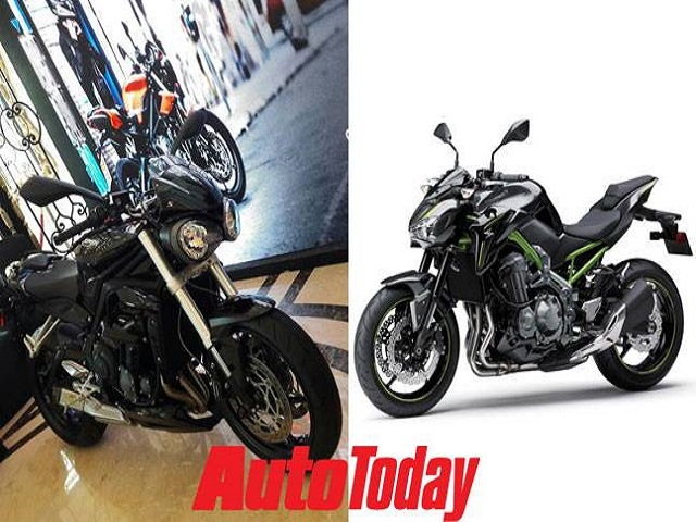 So sánh Triumph Street Triple S 2017 với Kawasaki Z900 2017