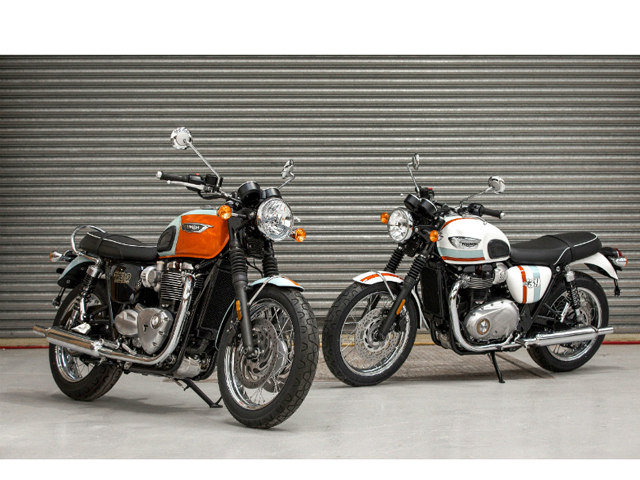 Triumph tung phiên bản giới hạn của Bonneville T100 và T120