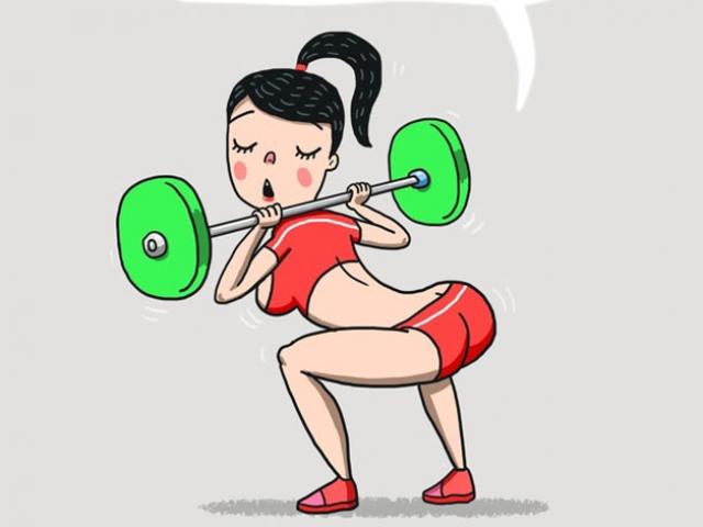 Những kiểu con gái thường gặp ở phòng tập gym