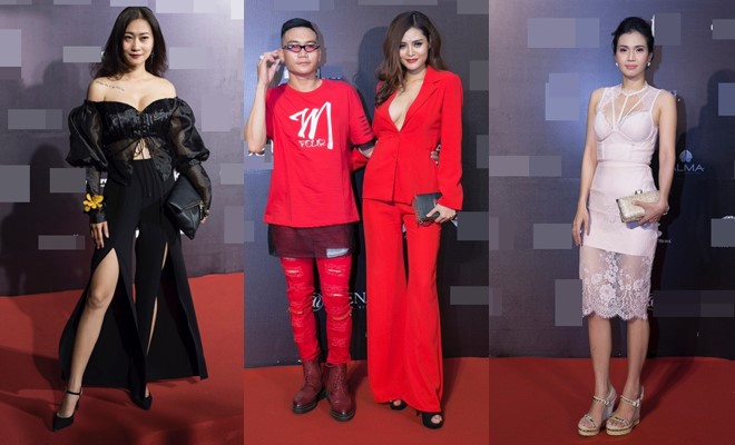 Không chỉ ngôi sao mà các fashionishta cũng chăm khoe vòng 1 không kém cạnh.