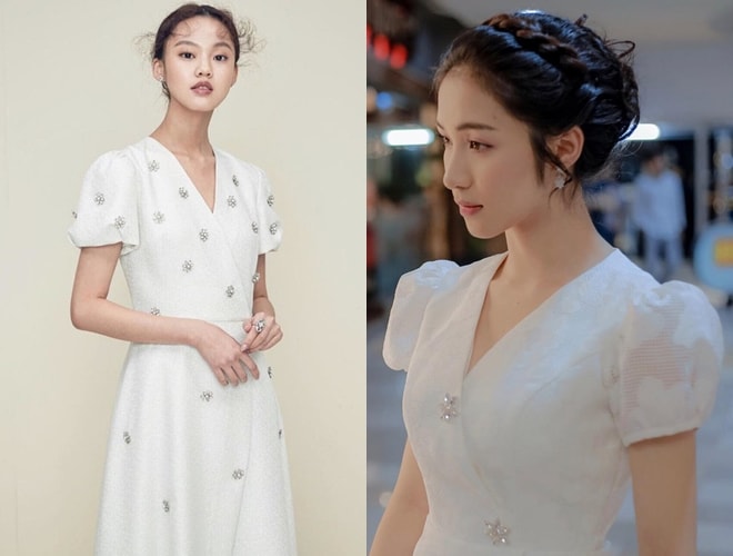 Lộ ảnh váy cưới trong Full House bản Trung ăn đứt váy Song Hye Kyo  Tinmoi