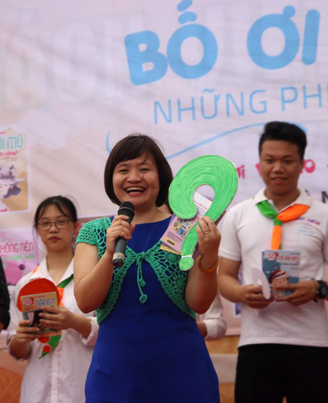 tsgd nguyen thuy anh: dung noi voi con cau “co cai gi ma so” hinh anh 1