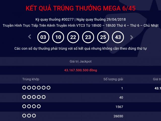 Thêm một tỉ phú Vietlott xuất hiện trước thềm 30/4 - 1/5