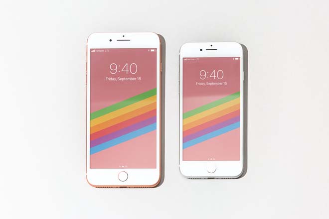 so sánh iPhone 8 và iphone X
