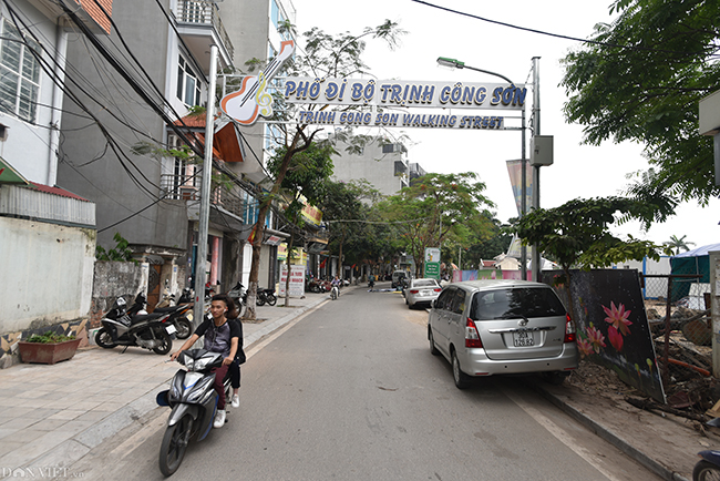 anh: pho di bo thu 2 cua ha noi gap rut hoan thien truoc gio g hinh anh 1