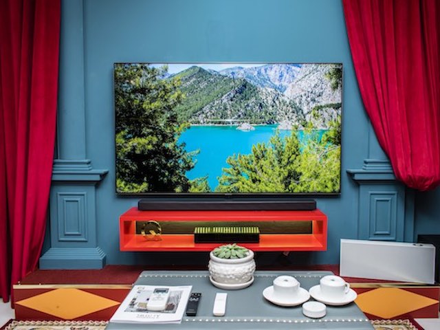 Giải mã khả năng ”vô hình” của TV QLED 2018 trong không gian