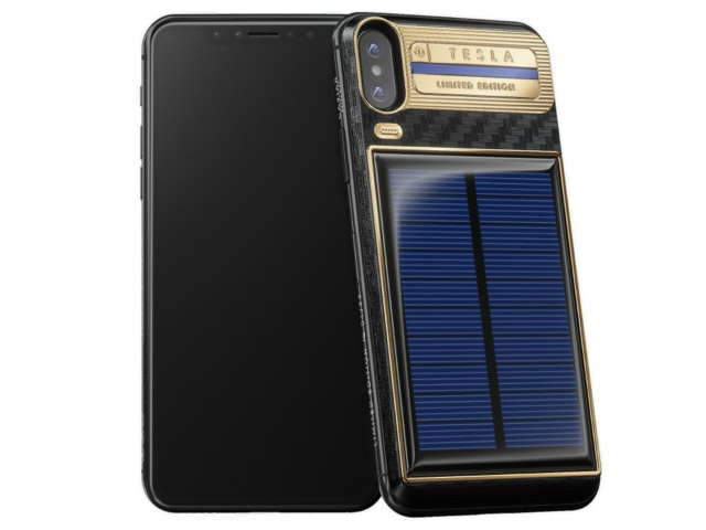 SỐC: iPhone X sạc điện từ năng lượng mặt trời, giá 103 triệu đồng