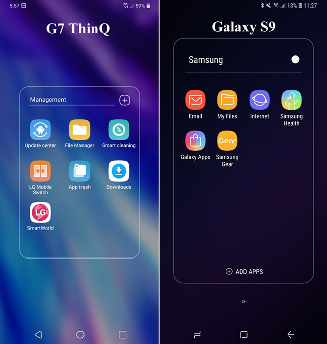 so sanh giao dien truc quan giua lg g7 va galaxy s9 hinh anh 8
