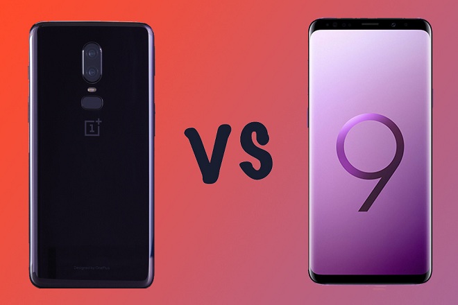 oneplus 6 và galaxy s9