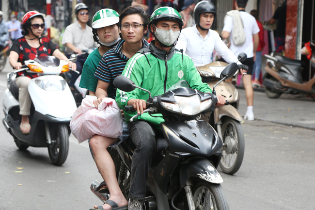 anh: muon kieu vi pham luat giao thong cua tai xe grabbike hinh anh 4