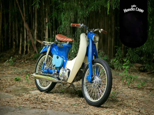 Mê mẩn 1960 Honda Super Cub đẹp nao lòng người