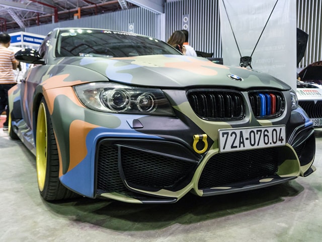 BMW 325i độ khủng tại Giải thi đấu Âm thanh Xe hơi Việt Nam 2018