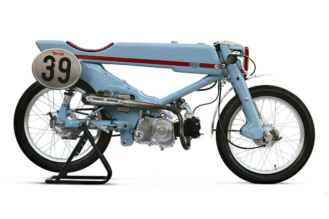 Ngắm Honda Super Cub phiên bản độ Cafe Racer tuyệt đẹp