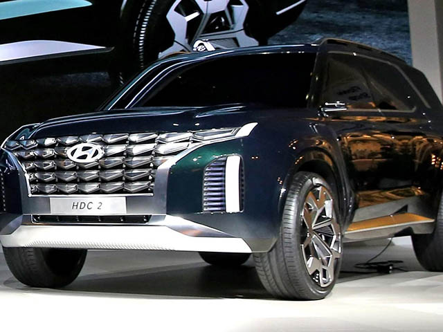 Hyundai ra mắt SUV cỡ lớn HDC2 Grandmaster: Mạnh mẽ, nam tính và hiện đại